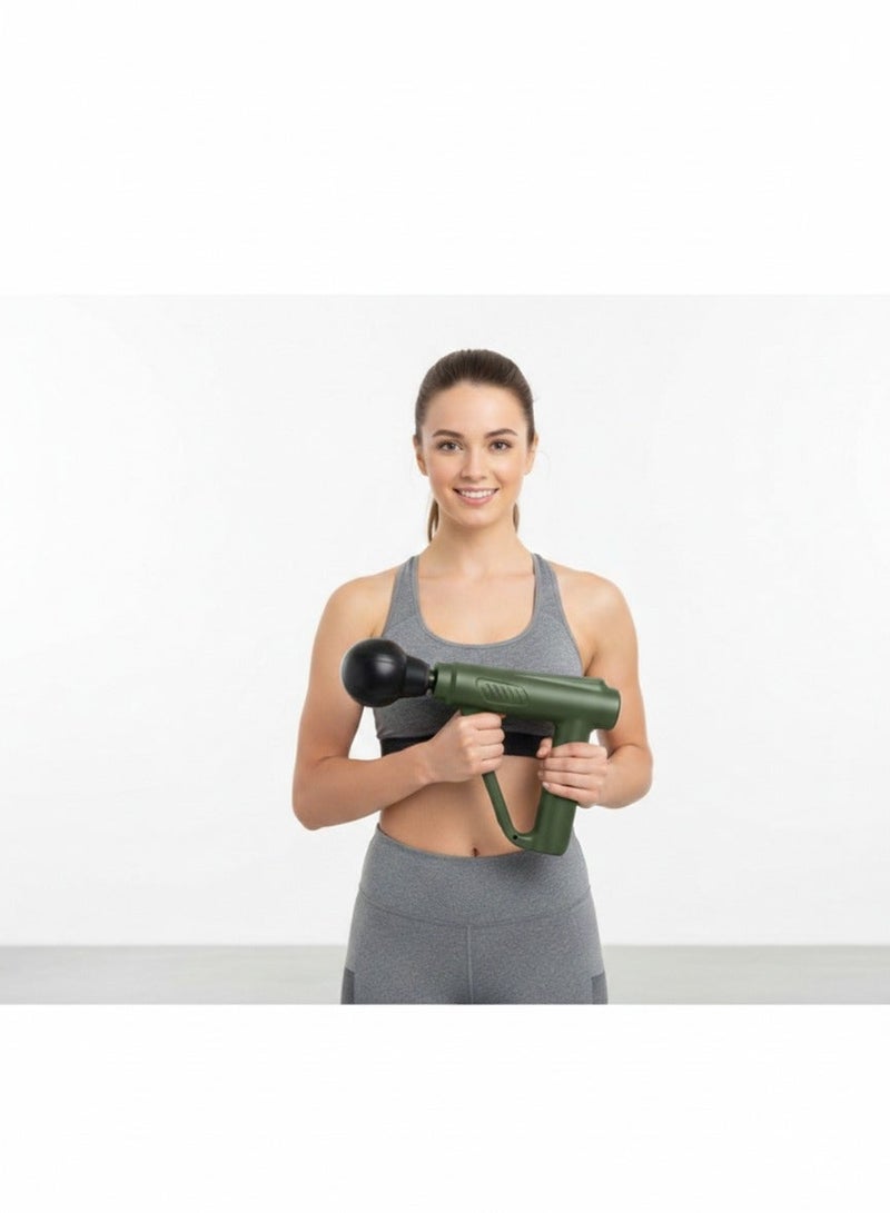 Portable Sports Massage Gun for Athletes & Bodybuilders – Deep Tissue Massager for Full Body, Back, Neck, Shoulders, Arms, Legs & Feet – Silent Brushless Motor, Long Battery Life, USB‑C Charging – Perfect Muscle Recovery & Daily Relaxation Device - Image 5